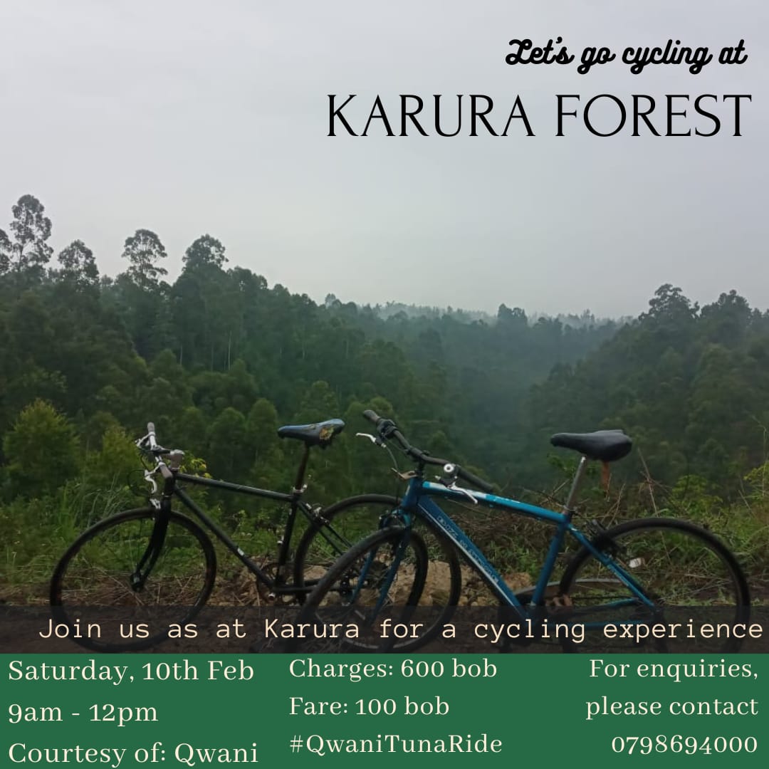 Let's go Cycling at Karura Forest !